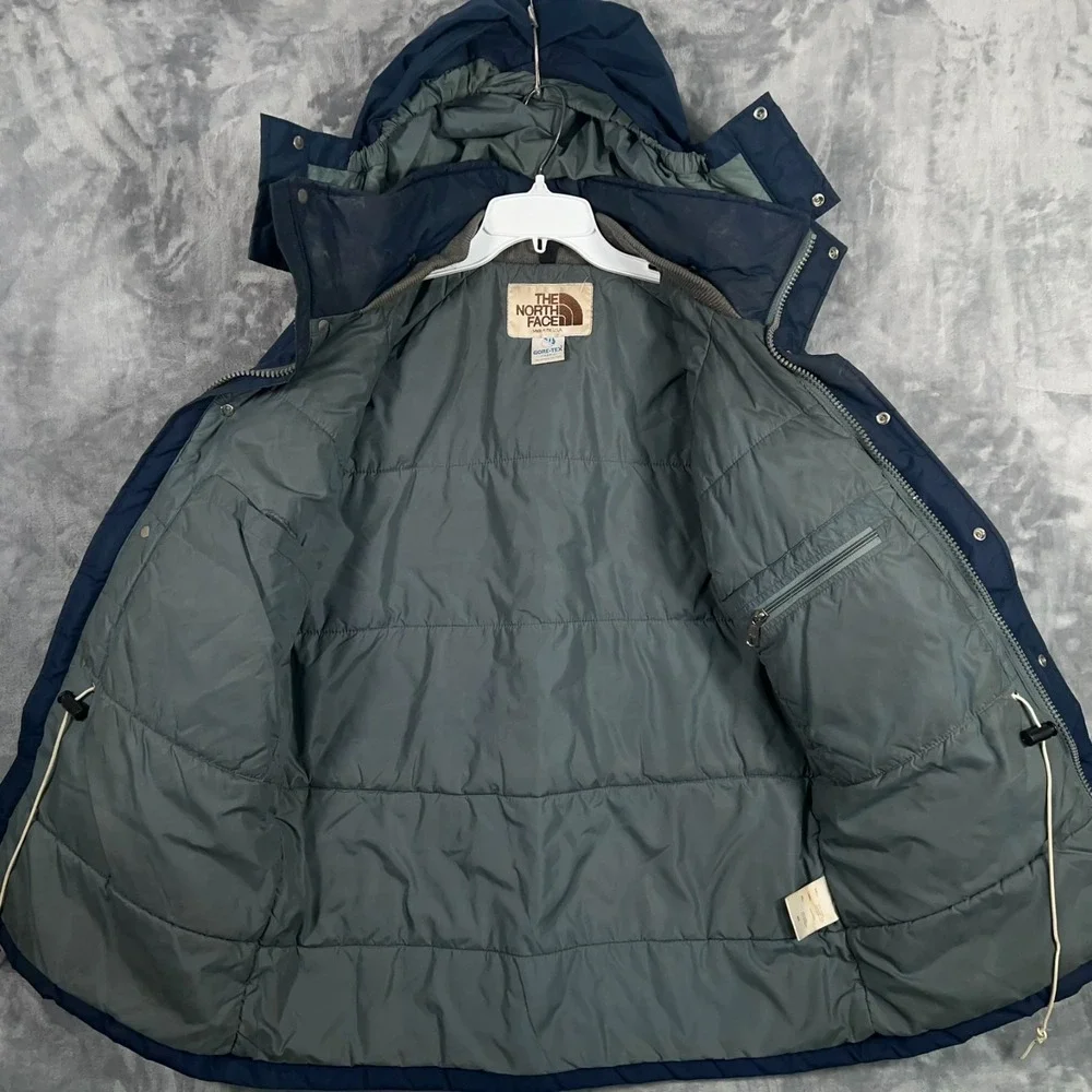 Vintage The North Face Gore Tex Parka Jacket Mens Medium Blue Y2K Gorpcore USA